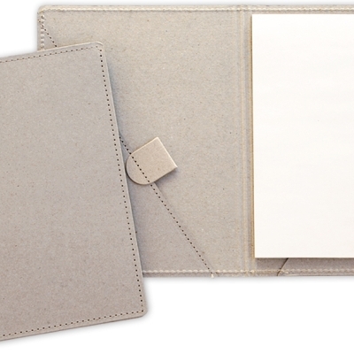 Carpeta de cartón reciclado personalizada